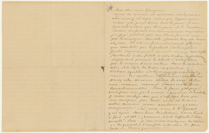 Letter from Vincent van Gogh to Paul Gauguin
