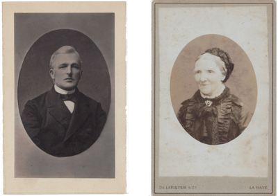 Vincent's parents: Theodorus van Gogh en Anna van Gogh-Carbentus