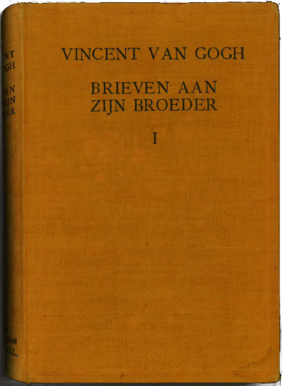 The first edition of Vincent’s letters to Theo