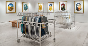A BATHING APE®︎ Shop with Van Gogh Museum clothing