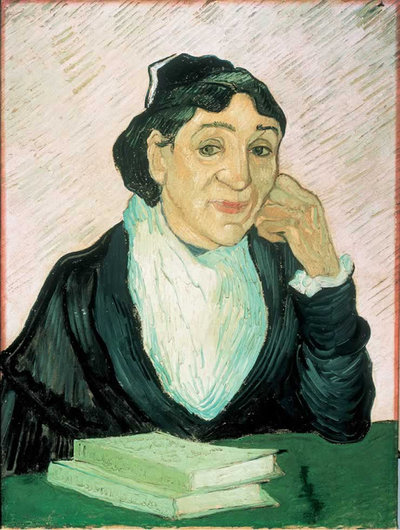 Vincent van Gogh, L'Arlésienne (portrait of Madame Ginoux), 1890. Kröller-Müller Museum, Otterlo